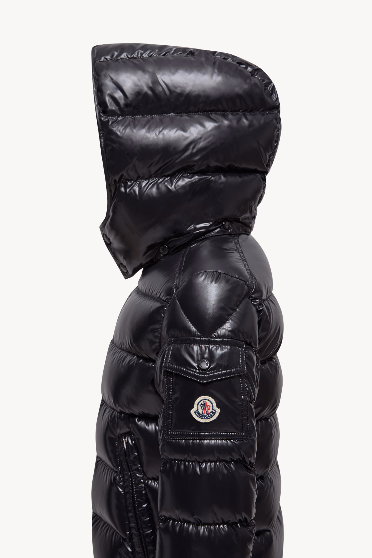 Nouvelle doudoune à capuche Moncler Maya Garçon Noir Moncler 2